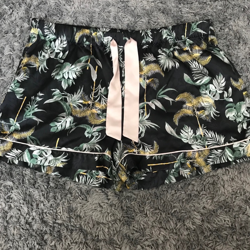 Victoria’s Secret exotic silk sleep shorts